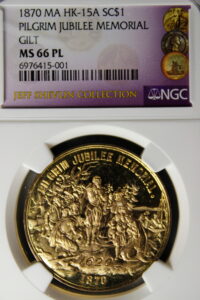 HK-15A 1870 Pilgrim Jubilee Memorial SCD