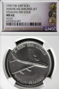 HK-539 1959 American Airlines First Jet Air Service SCD