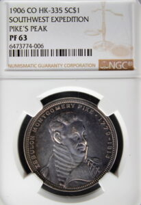 HK-335 1909 Pike’s Peak Southwest Expedition SCD – Silver