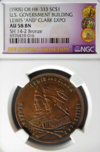 HK-333 1905 Lewis and Clark No date SCD