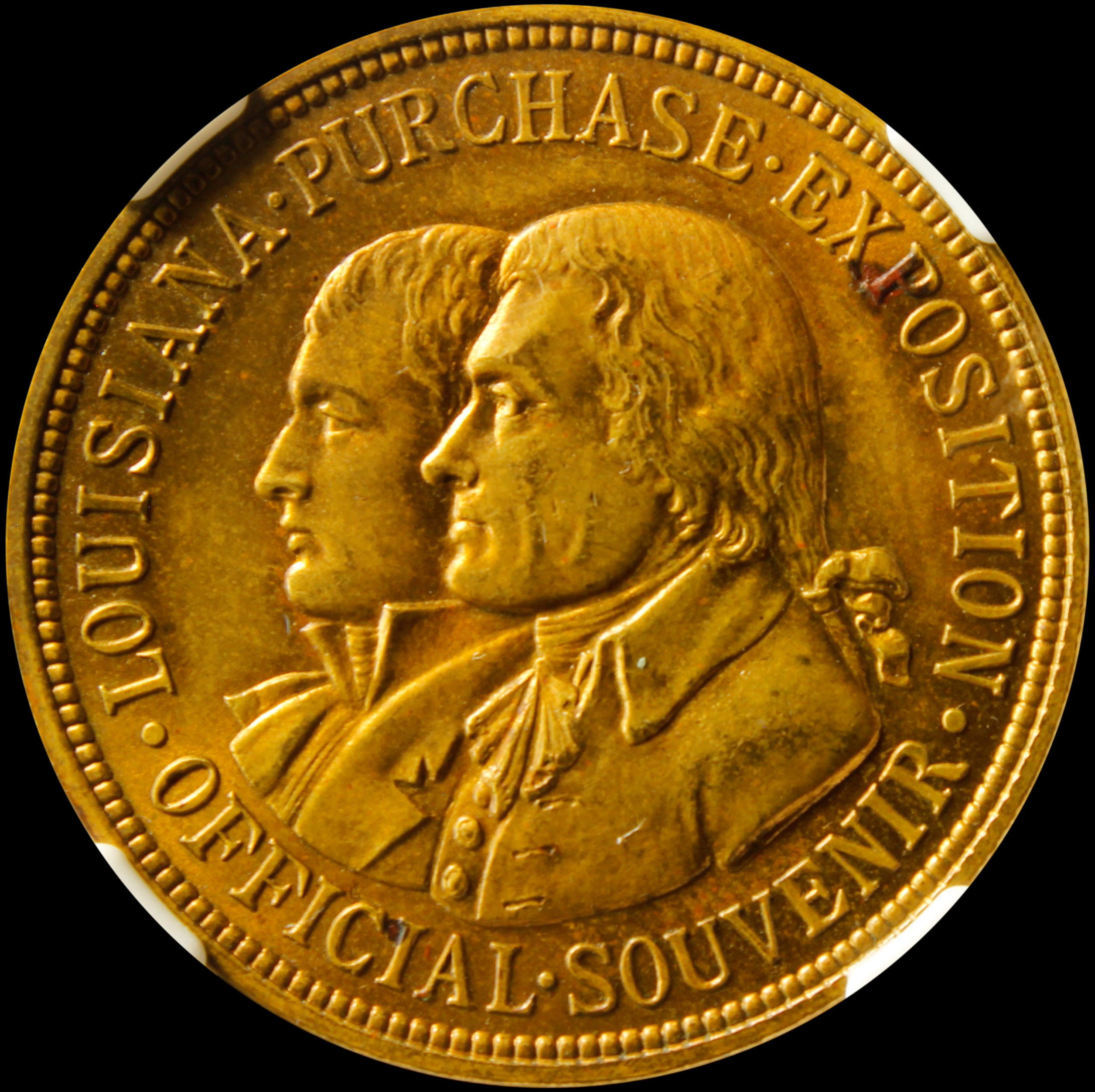 HK-303 1904 Louisiana Purchase Exposition Bronze Official SCD