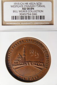 HK-432A 1915 Panama-California West Gate / Canal Opening SCD