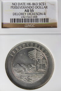 HK-863 1861 Dickeson Perseverando Issued May 10th 1775 SCD