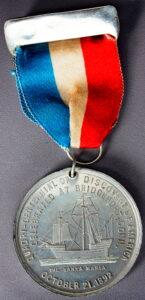 HK-624A 1892 Bridgeport Columbian Celebration SCD