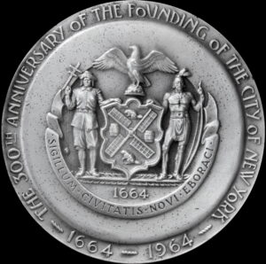 1964 New York World’s Fair Official Silver SCD