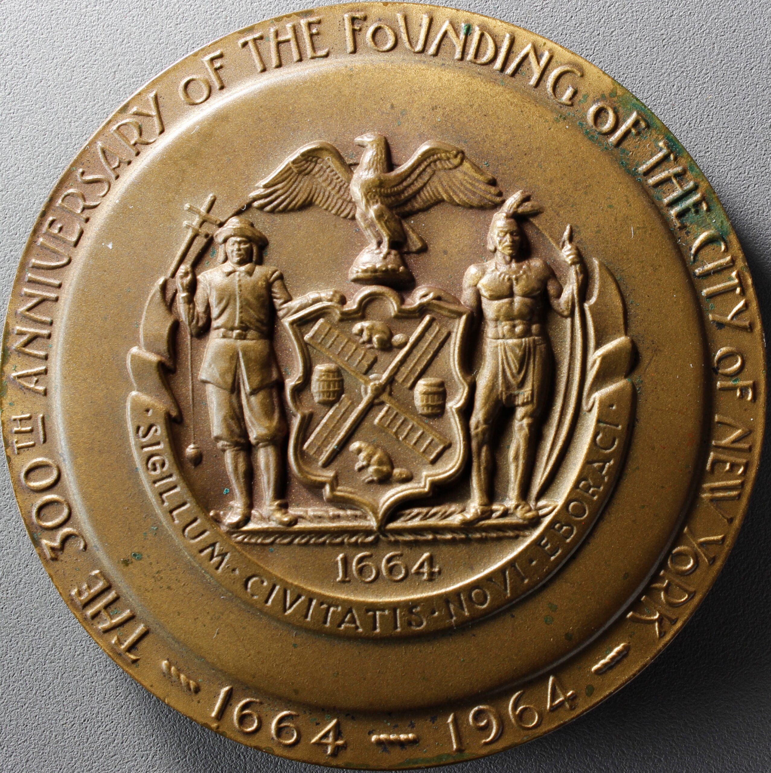 1964 New York World’s Fair Official “oversized” Medal