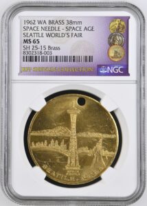 1962 Century 21 Space Needle Monument SCD