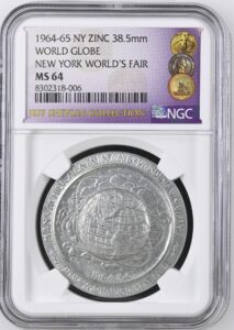 1964 New York World’s Fair Official Pewter SCD