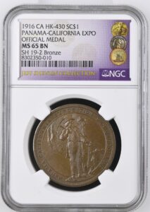 HK-430 1916 Panama-California Exposition Official SCD