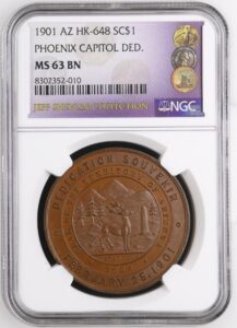 HK-648 1901 Phoenix Capitol Dedication SCD
