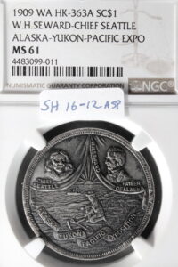 HK-363A 1909 AYPE Gold Panner Souvenir SCD