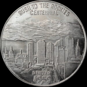 HK-545 1959 Colorado “Rush to the Rockies” Denver Centennial SCD