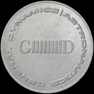 HK-747 VARIETY 1963 General Dynamics Astronautics 5th Anniversary SCD