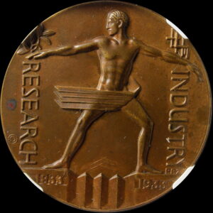HK-463 1933 Century of Progress Exposition Official “Dark Bronze” SCD