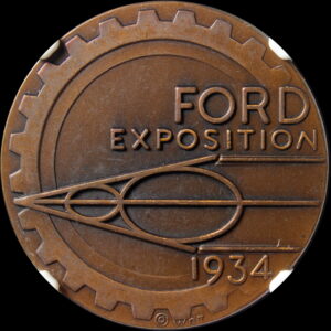 HK-466 1933 Century of Progress Ford Exposition 1934 SCD