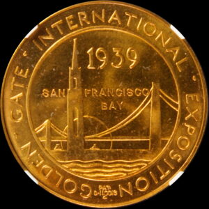 HK-481 1939 Golden Gate International Exposition Official SCD – Slashes Variety