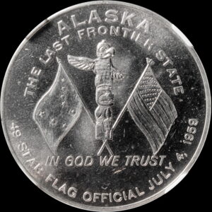HK-527 1959 Alaska Statehood Flag Day SCD