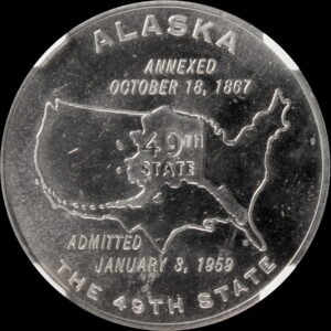 HK-527 1959 Alaska Statehood Flag Day SCD