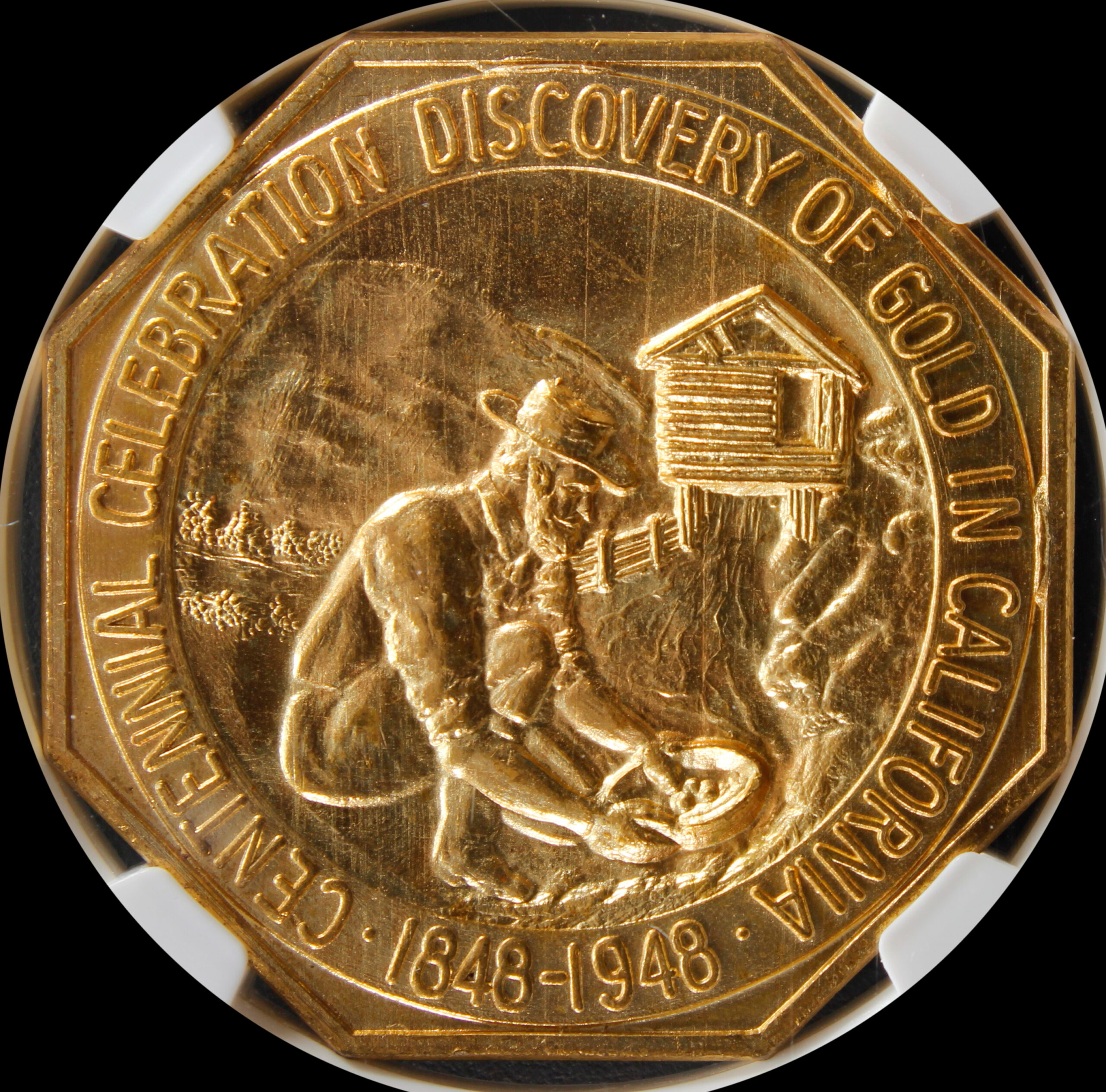 HK-497 1948 California Gold Discovery Centennial SCD