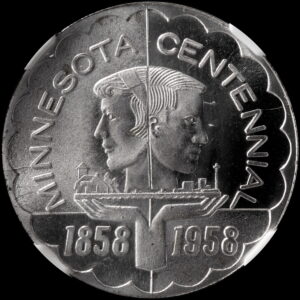 HK-519 1958 Alexandria Minnesota Centennial SCD – SILVER