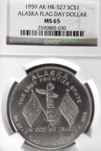HK-527 1959 Alaska Statehood Flag Day SCD