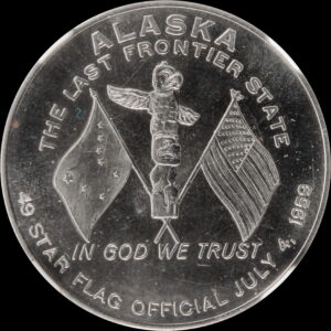 HK-527 1959 Alaska Statehood Flag Day SCD