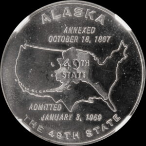 HK-527 1959 Alaska Statehood Flag Day SCD
