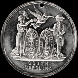 HK-622 1891 South Carolina Centennial Celebration of the First Meeting of the General Assembly SCD