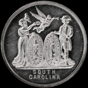 HK-622 1891 South Carolina Centennial Celebration of the First Meeting of the General Assembly SCD