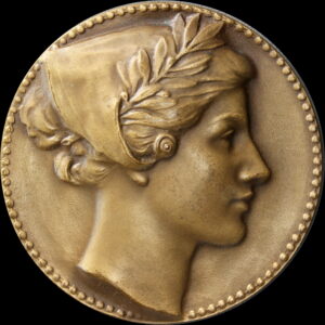 HK-667 UNLISTED 1932 Daniel Chester French National Sculpture Society SCD