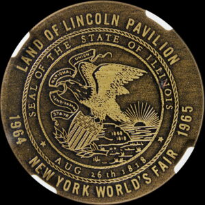 1964 NYWF Illinois Lincoln with State Seal SCD