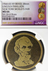 1964 NYWF Illinois Lincoln with State Seal SCD