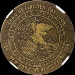 1964 NYWF Illinois Lincoln with State Seal SCD