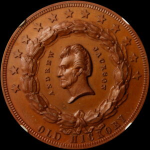 HK-275 1897 Tennessee Exposition Andrew Jackson Bronze SCD