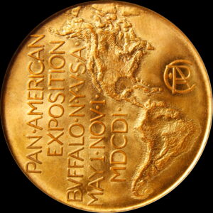 HK-289 1901 Pan-American Exposition Official SCD