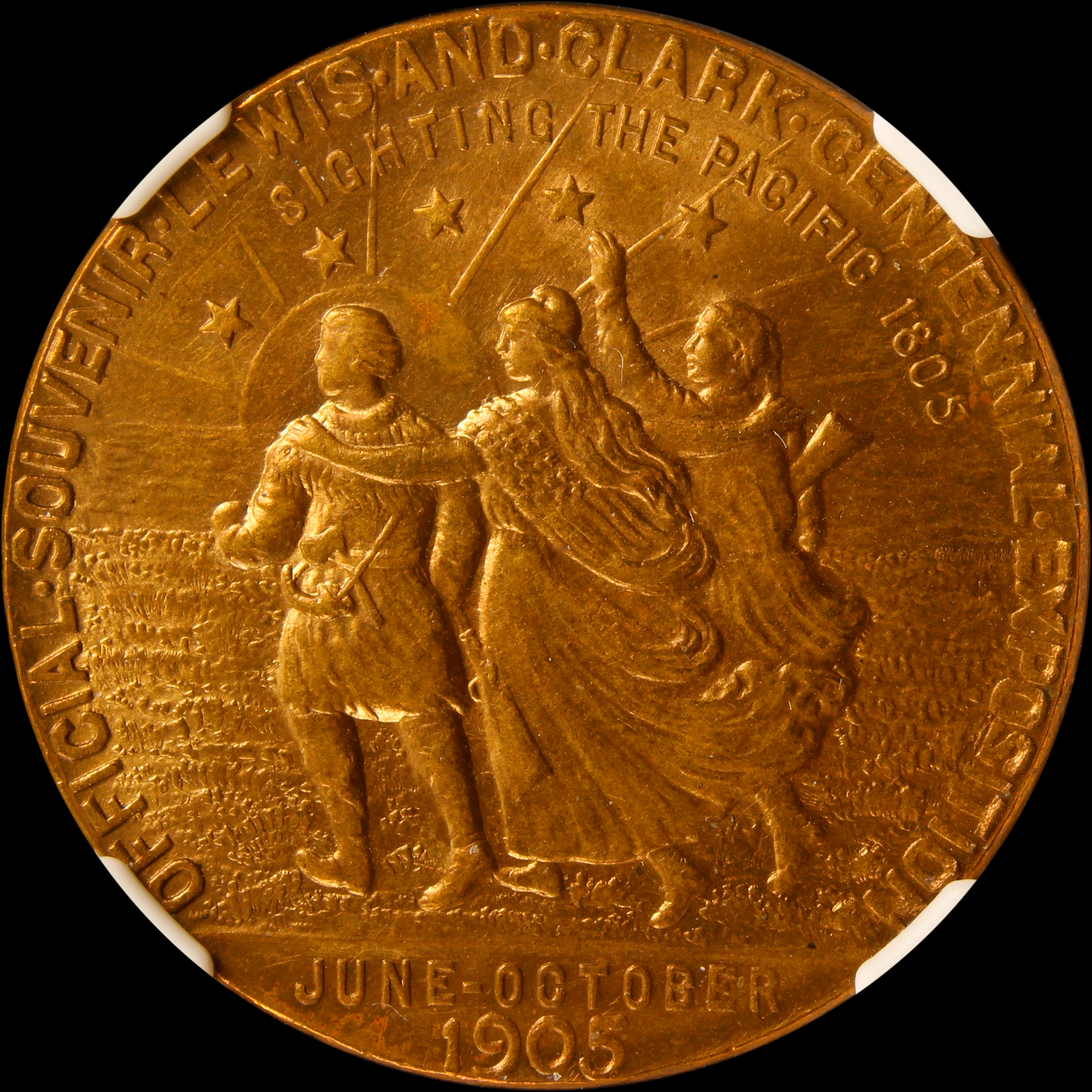 1905 Lewis and Clark Exposition Official Bronze SCD | So-Called Dollar