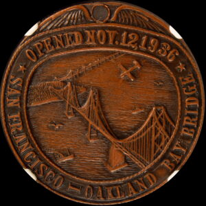 HK-476 1936 Golden Gate Bridge and Bay Bridge Completion SCD