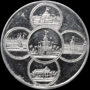 HK-260 1894 Midwinter State Seal / Plain Five Edifices SCD
