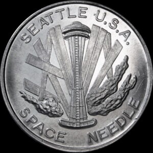 1962 Seattle Space Needle / Good Luck SCD