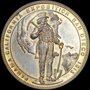 HK-428 1915 Panama-California Exposition Official SCD