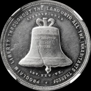 HK-144B 1885 Industrial Cotton Exposition Liberty Bell Loaned SCD