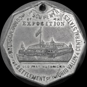 1888 Ohio Valley Octagonal Old Fort Washington SCD