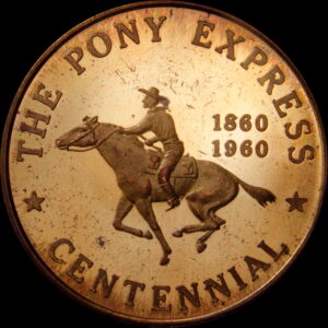 HK-585 1960 Pony Express Centennial East Tincup SCD