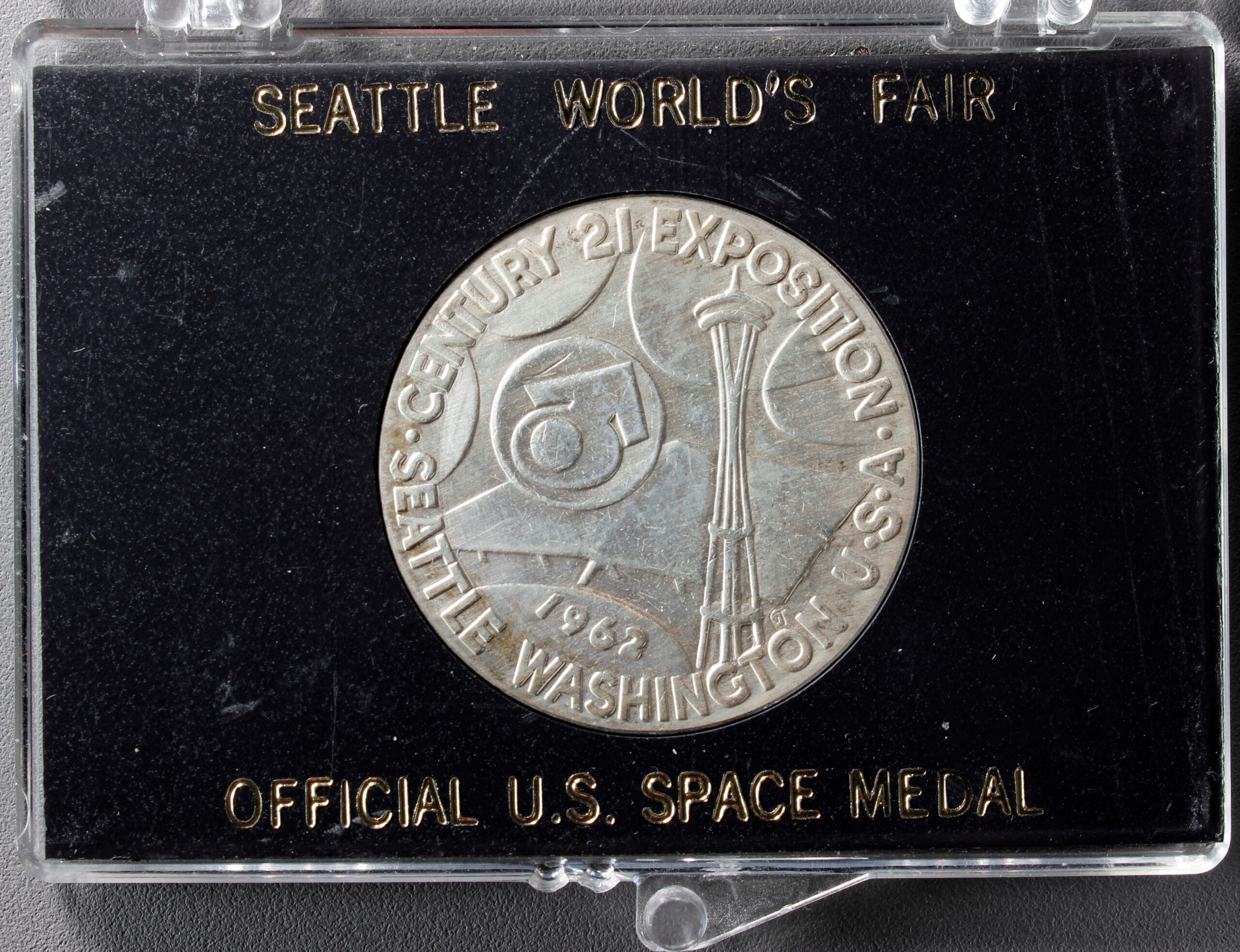 1962 Century 21 Exposition Official Silver SCD