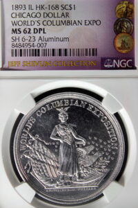 HK-168 1892 Columbian Exposition Chicago Day SCD