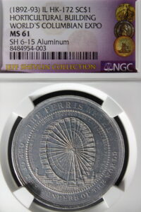 HK-172 1892 Columbian Childs Ferris Wheel with Horticultural Building SCD