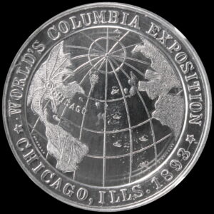 HK-219 1893 Columbian Murdock Ohio State Exhibit World Globe SCD