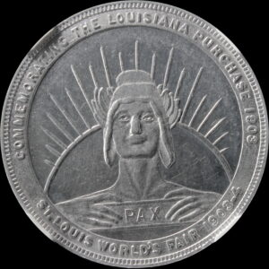 HK-314 1904 Louisiana Purchase PAX Peace SCD