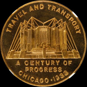 HK-474 1933 Century of Progress Travel and Transport SCD – Type 1 reverse