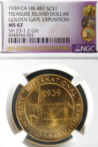 HK-481 1939 Golden Gate International Exposition Official SCD – Slashes Variety
